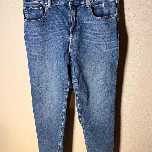 Talbots Jeans Sz 8 Raw Edge Everyday Jeans - Picture 4 of 10